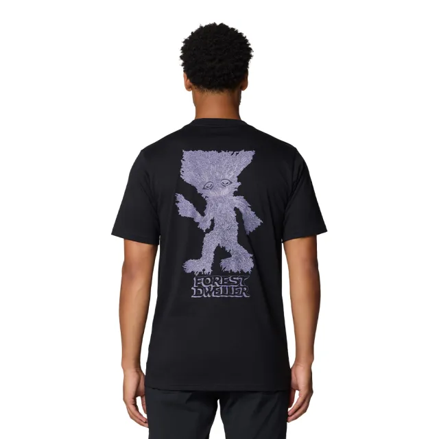 【Mountain Hardwear】Forest Dweller™ Short Sleeve 針織棉趣味野人短袖T恤 男款 黑色 #2110771