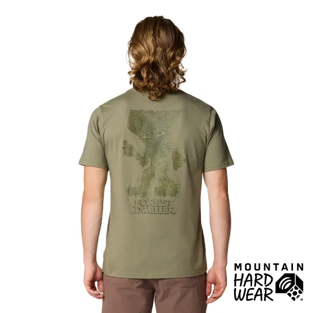 【Mountain Hardwear】Forest Dweller™ Short Sleeve 針織棉趣味野人短袖T恤 男款 油橄欖綠 #2110771