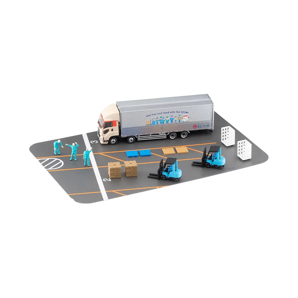 【TOMICA】TOMYTEC Truck Logistics Site WING VAN D K.R.S. Corporation(模型車)
