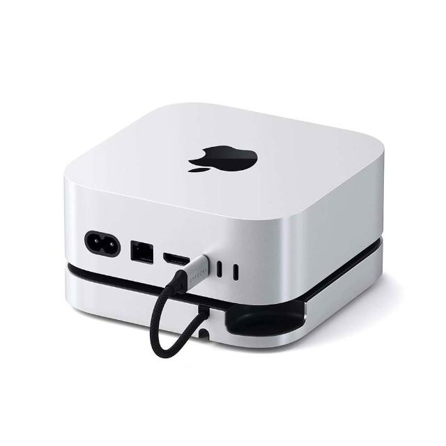 【Satechi】Mac Mini M4 Studio & Hub 擴充埠(銀色 / ST-GNMMES)