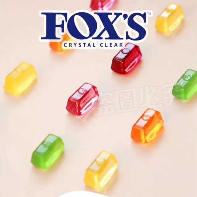 【FOXS】罐裝水晶糖(薄荷綜合水果味/綜合莓果味/綜合水果味)