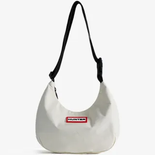 【HUNTER】官方旗艦館_尼龍中型Hobo包(白色)