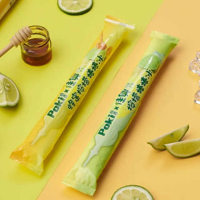 【佳興冰果室】百吉佳興檸檬/蜂蜜檸檬棒棒冰 口味任選-單支裝10支(古早味冰；棒棒冰；檸檬；蜂蜜檸檬)