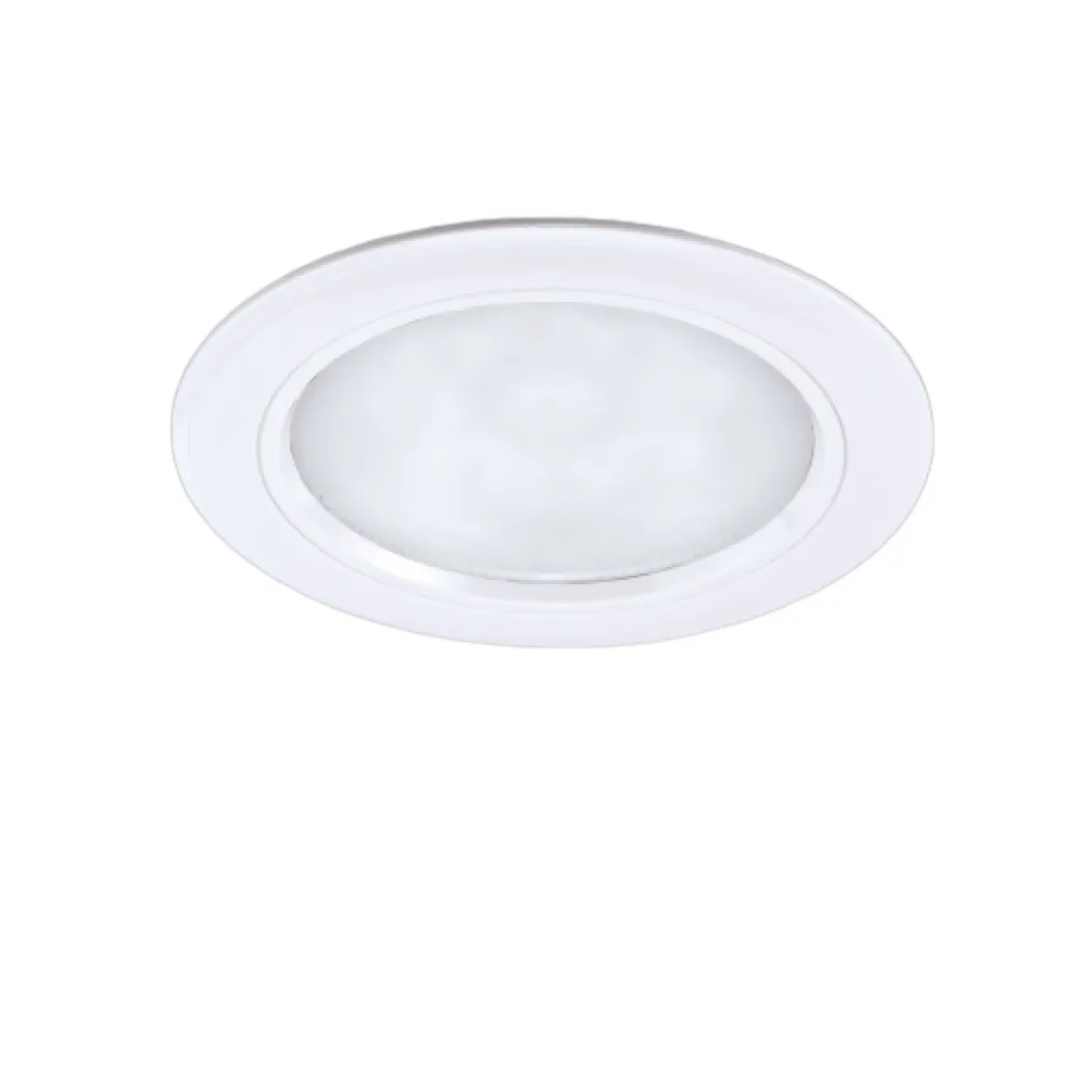 【大巨光】E27x1 崁燈-崁孔 15CM(LW-12-5027 防潮PC框白色、鋁、橫插式 台灣製造)