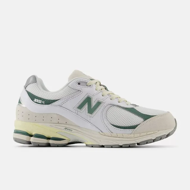 【NEW BALANCE】2002R系列 復古 休閒鞋 男女鞋 運動鞋 白綠灰(U2002RWA)