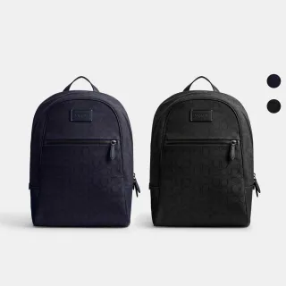 【COACH】蔻馳官方直營 THEO經典Logo後背包 雙肩包-2色任選(CAK98)