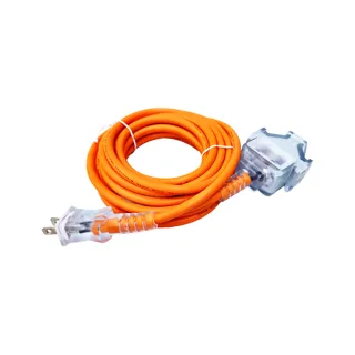 【湯德昌電子】崶華2芯60尺過載保護防水動力延長線(2S-60)