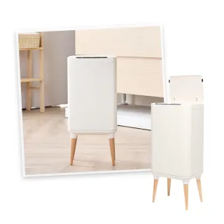 【台隆手創館】角度學 不鏽鋼高腳除臭感應垃圾桶20L(AMCLTR002)