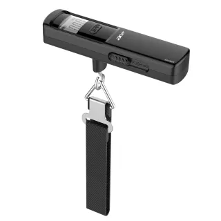 【Acer 宏碁】免電池數位行李秤(手推充電/免電池秤/電子行李秤 OLS310)