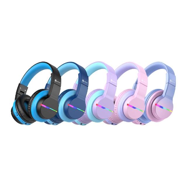 【iClever】BTH12 炫光無線兒童耳機