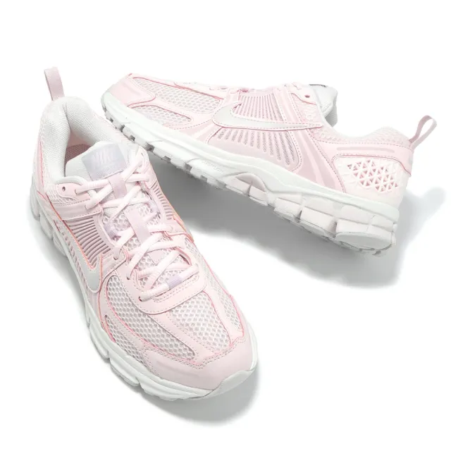 【NIKE 耐吉】休閒鞋 Vomero 5 GS 大童 女鞋 粉紅 白 緩震 運動鞋(HF6998-600)
