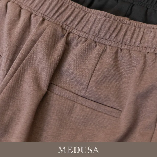 【MEDUSA 曼度莎】現貨-質感雙排釦壓線修身西裝褲 - 2色（M-XL）｜女長褲 修身長褲 西裝長褲(601-74502)