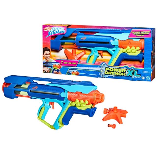 【NERF 樂活打擊】超強水力XL激戰款(水槍 運動 射擊設備)