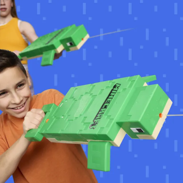 【NERF 樂活打擊】Minecraft海龜水槍(水槍 戶外 泳池 運動 射擊)