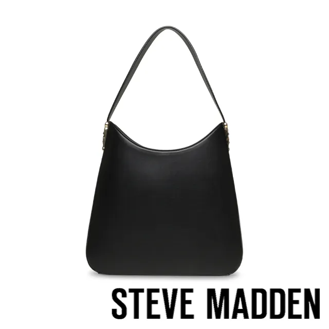 【steve madden】簡約素面磁扣腋下包 BMAXEEM(黑色)
