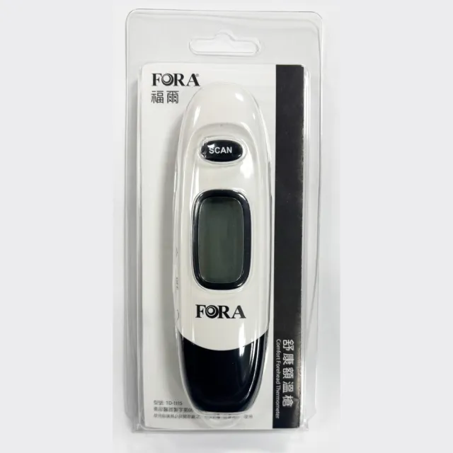 【FOR A 福爾】舒康額溫槍 TD-1115/IR15(2年保固)