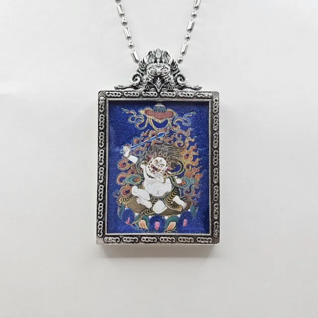 【藏古祥館】不動明王  DD037(青金石 不動明王 菩薩  唐卡)