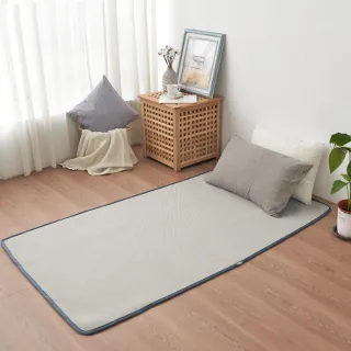 【BELLE VIE】6D可水洗超透氣彈力涼墊-歐規單人120x200cm 適用宜家規格(瑜珈墊/露營可用-灰色特仕)