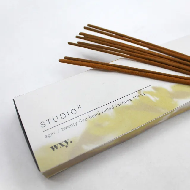 【英國 wxy.】Studio2 手工線香/25支入(5種香味可選/手工捲製/專櫃公司貨)