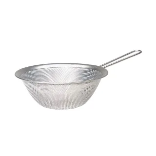 【IUSE】日本製 柳宗理 單柄漏杓19cm(304不鏽鋼．堅固明亮．一體成形)