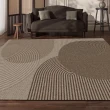 【巴芙洛】北歐原創侘寂風水晶絨客廳地毯/踏墊/加大款地墊140cm*200cm(侘寂風地毯/防滑)