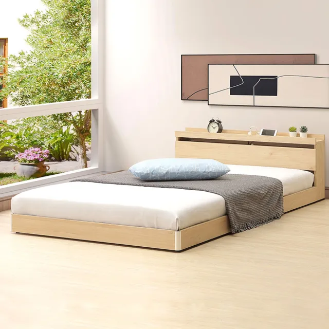 【myhome8居家無限】Rae芮伊安全圓角內嵌式床架-3尺-標準單人(可客製尺寸/顏色)