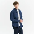 【LEVIS 官方旗艦】男款 寬鬆版牛仔襯衫 / 精工深藍染水洗 上衣 熱賣單品 A1919-0020