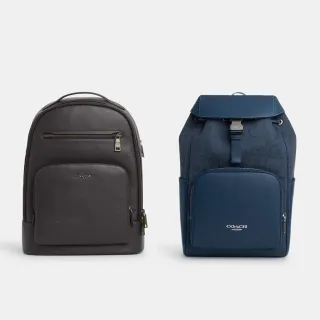 【COACH】蔻馳官方直營 ETHAN/RACER 後背包-多色可選(CM697/CW178/CU112/CW172)