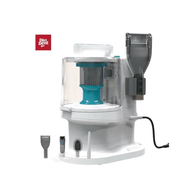 Dirt Devil Petsmate PetsMate寵物居家美容吸塵器,具備大塵筒與Air Purification UpgradeCyclone Separation旋風分離技術,有效吸附細毛與髒汙,提升清潔效率。適合日常毛髮護理,省錢省心。附有保固,低噪音設計,讓您輕鬆照顧愛寵。