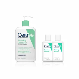 【CeraVe 適樂膚】溫和潔顏★溫和泡沫潔膚露 473ml_C(泡沫質地)