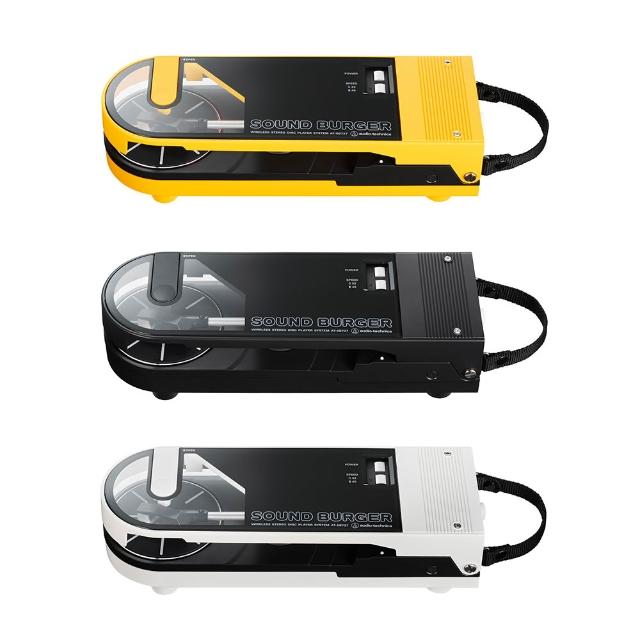 【audio-technica 鐵三角】AT-SB727 Sound Burger漢堡機(無線可攜式 黑膠唱盤)