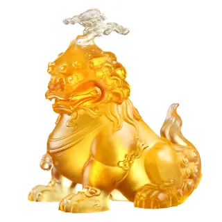 【琉璃工房 LIULI】長青寶獅  入厝禮退休禮物(送禮/琉璃/禮物/水晶/藝術品/禮贈/企業)