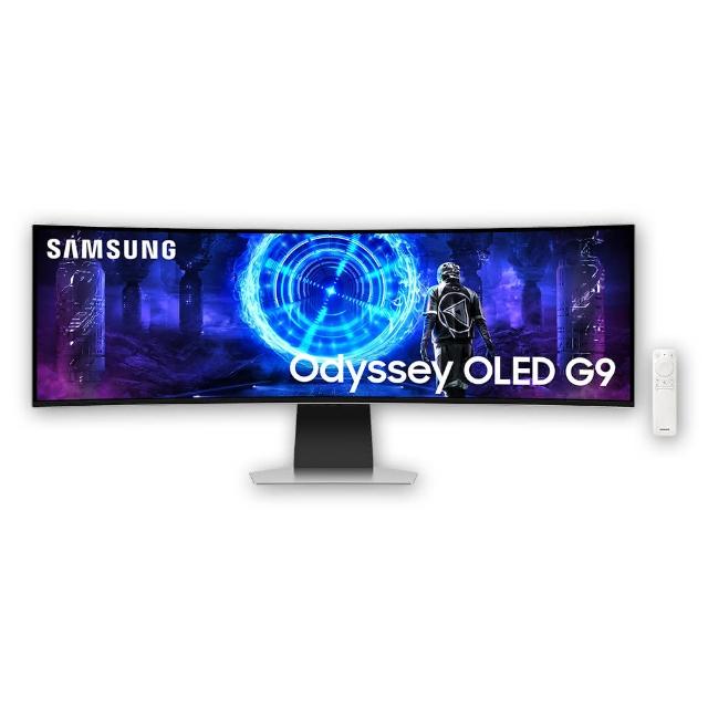 【Samsung 三星】S49DG952SC 49型 5K OLED Odyssey曲面電競螢幕(HDR10/1800R/FreeSync/0.03ms)
