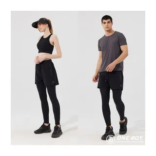 【ONE BOY】冰感A級冰科技速乾機能假兩件冰鋒褲(N230312)