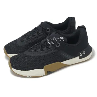 【UNDER ARMOUR】訓練鞋 TriBase Reign 5 女鞋 黑 穩定 支撐 健身 緩震 UA(3026022001)
