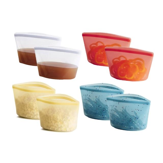 【美國Stasher】白金矽膠密封袋/食物袋/收納袋-2件組/3件組(多款可選)