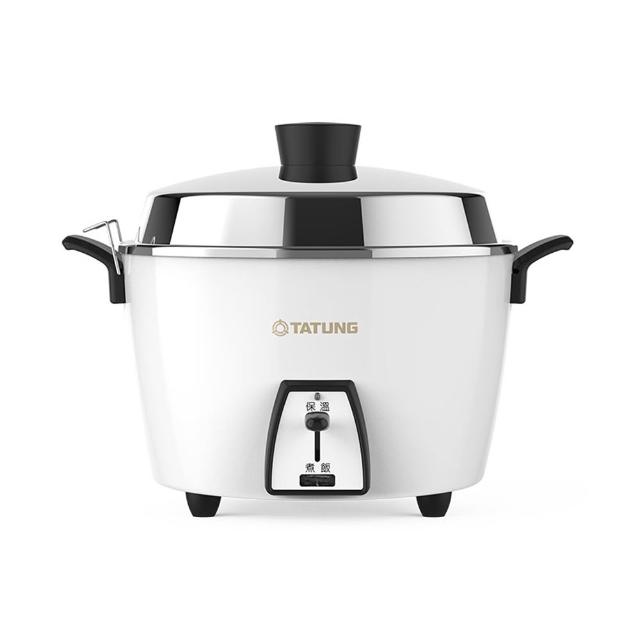 【TATUNG 大同】6人份不鏽鋼配件電鍋 經典白 /組 TAC-06L-MCW
