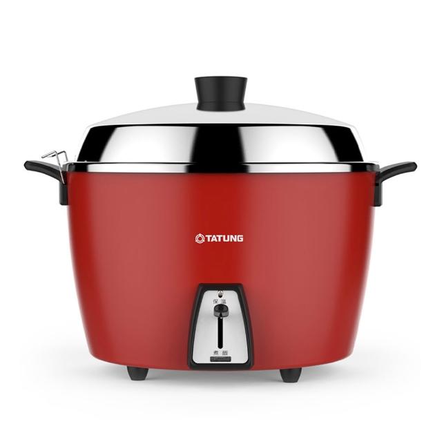 【TATUNG 大同】15人份 富貴紅 不鏽鋼配件電鍋 /台 TAC-15L-NCRE