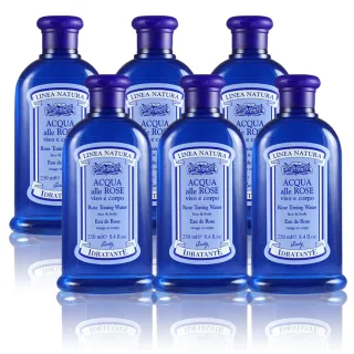 【義大利Rudy】保濕玫瑰純露化妝水250mlx6(總代理公司貨)