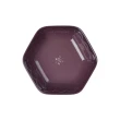 【Le Creuset】瓷器雪藏時光系列六角深盤21cm(無花果/貝殼粉 2色選1)