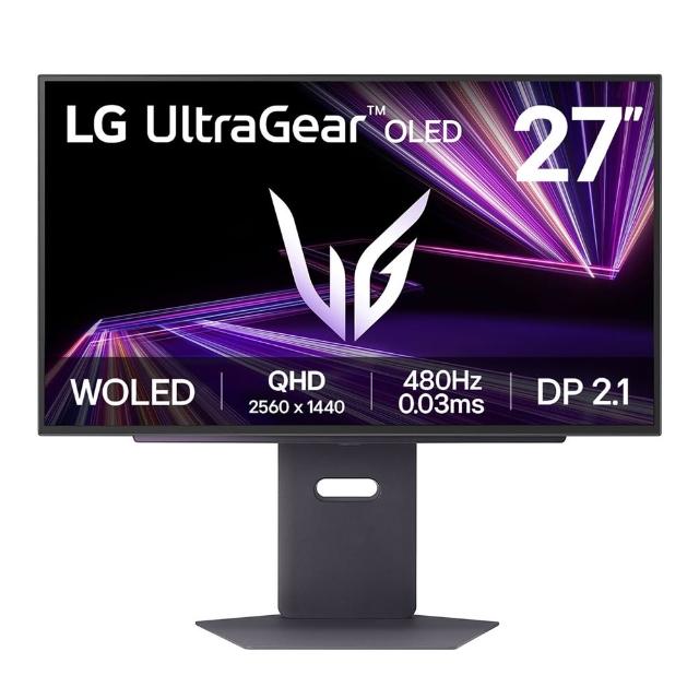 【LG 樂金】27GX790A-B 27型 2K OLED 16:9 480Hz 電競螢幕(HDR 400/0.03ms/FreeSync/G-Sync)