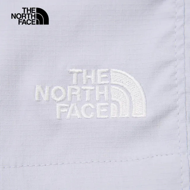 【The North Face】TNF 休閒 防潑水短褲 W CLASS V PATHFINDER PULL ON SHORT-AP女 灰(NF0A8DFN0TI)