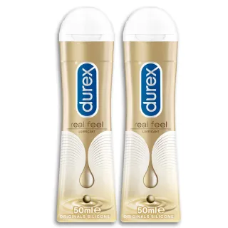 【Durex 杜蕾斯】真觸感情趣潤滑液2入(50ml)