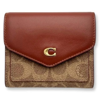 【COACH】C字LOGO 三折扣式錢包/短夾/中夾(C2328 C2329)