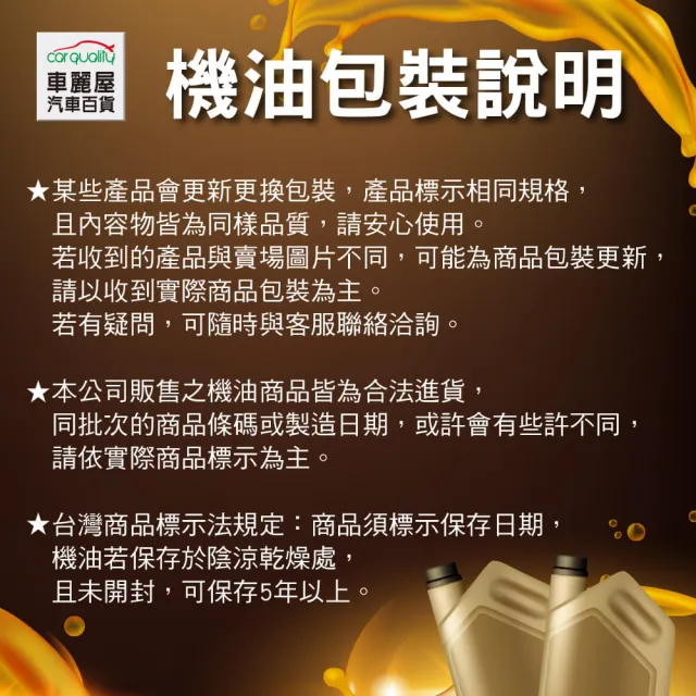 【MOBIL 美孚】MOBIL 美孚FS 0W40 SN美946ml 節能型機油 整箱6瓶(車麗屋)