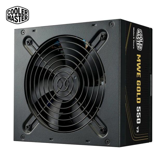 【Cooler Master 酷碼】MWE GOLD 550W V3 ATX3.1 直出線 金牌 550w 電源 黑色(MWE GOLD 550W V3 ATX3.1)