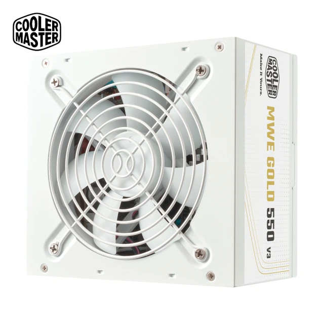 【Cooler Master 酷碼】MWE GOLD 550W V3 ATX3.1 直出線 金牌 550w 電源 白色(MWE GOLD 550W V3 ATX3.1)