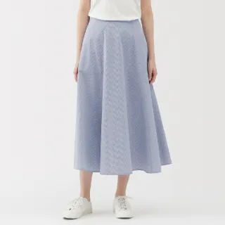 【MUJI 無印良品】女涼感寬襬裙(共3色)