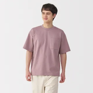 【MUJI 無印良品】男涼感寬版T恤(共10色)