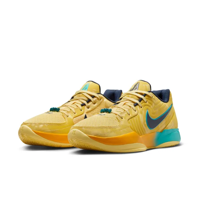 【NIKE 耐吉】籃球鞋 男鞋 運動鞋 莫蘭特 實戰 JA 2 EP 黃 FD7327-700(2B3625)